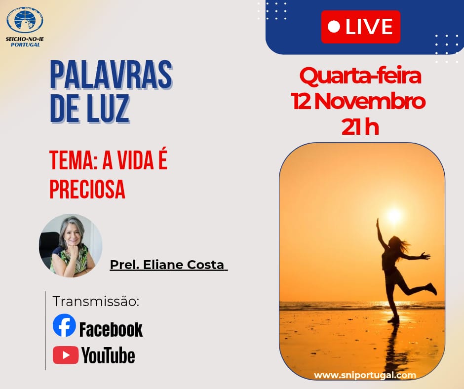 DIA 12 – PALESTRA ONLINE