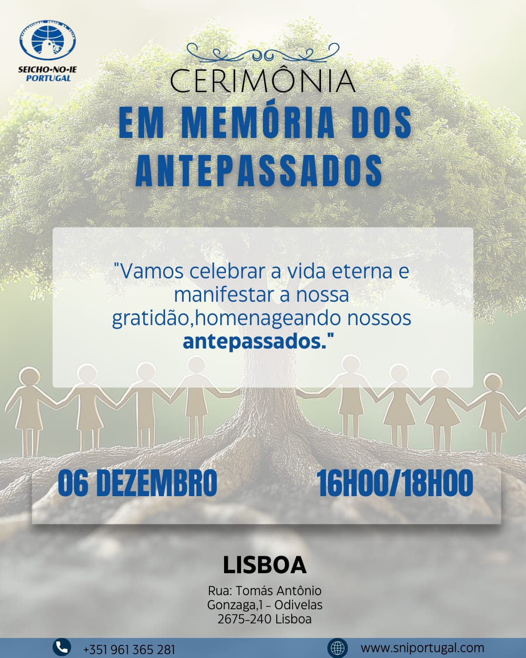 Cerimônia em Memoria dos Antepassados