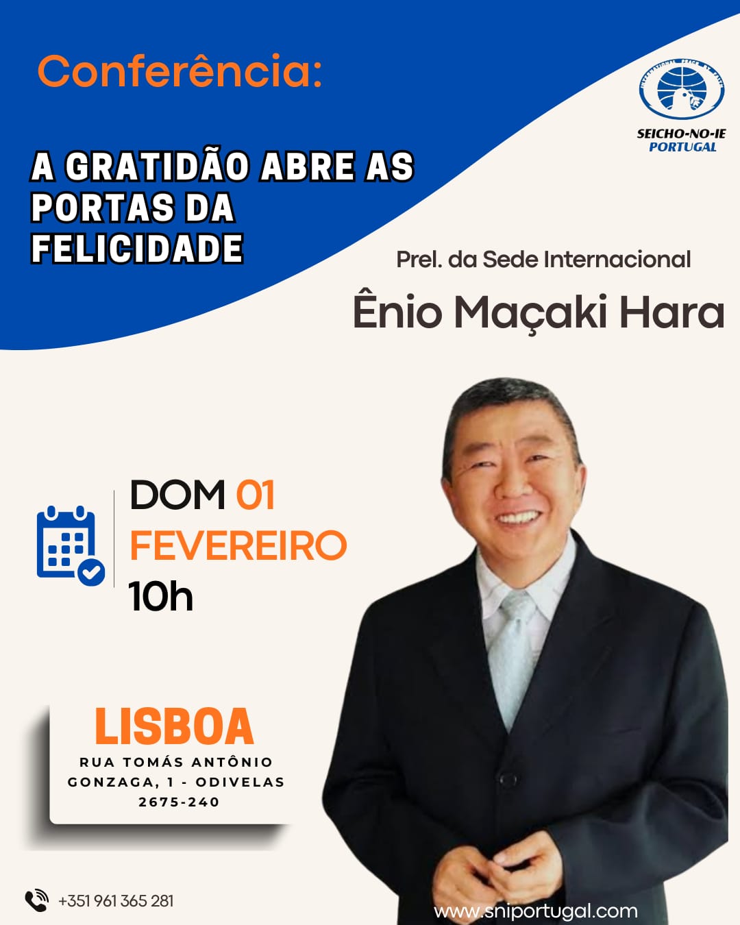 Conferencia Enio 01 Fevereiro LISBOA