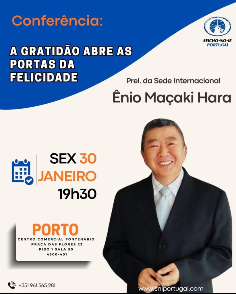 Conferencia Enio 30 Janeiro - PORTO